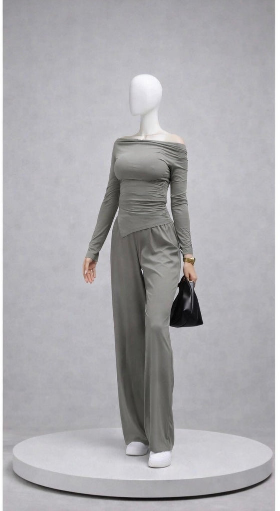 Maslinasto zeleni komplet