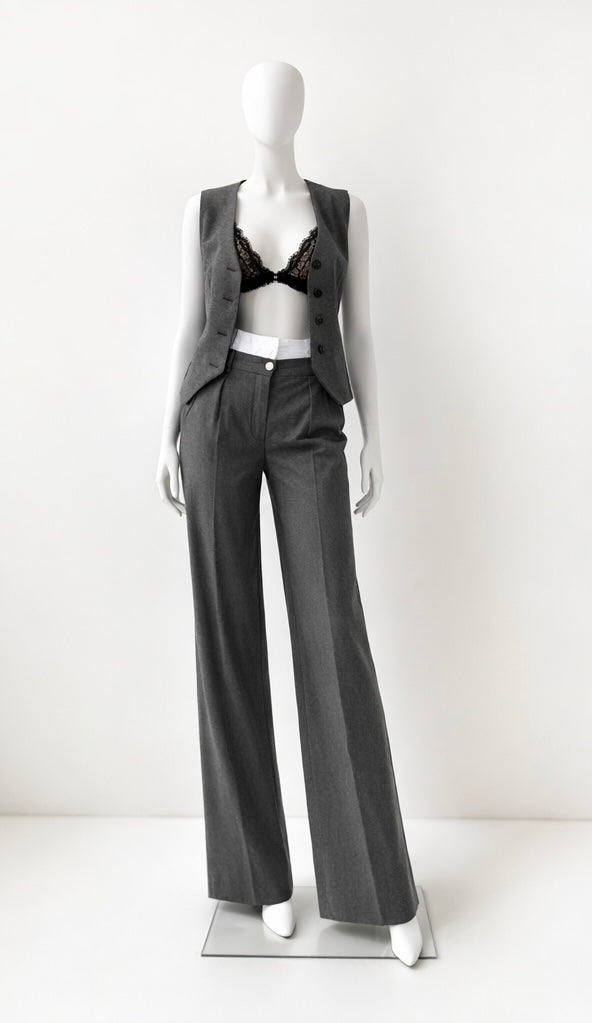 Sivo prsluk - komplet odelo