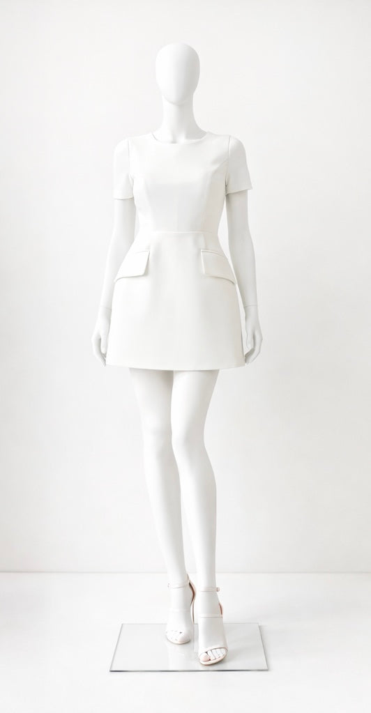 Bela haljina 36 velicina