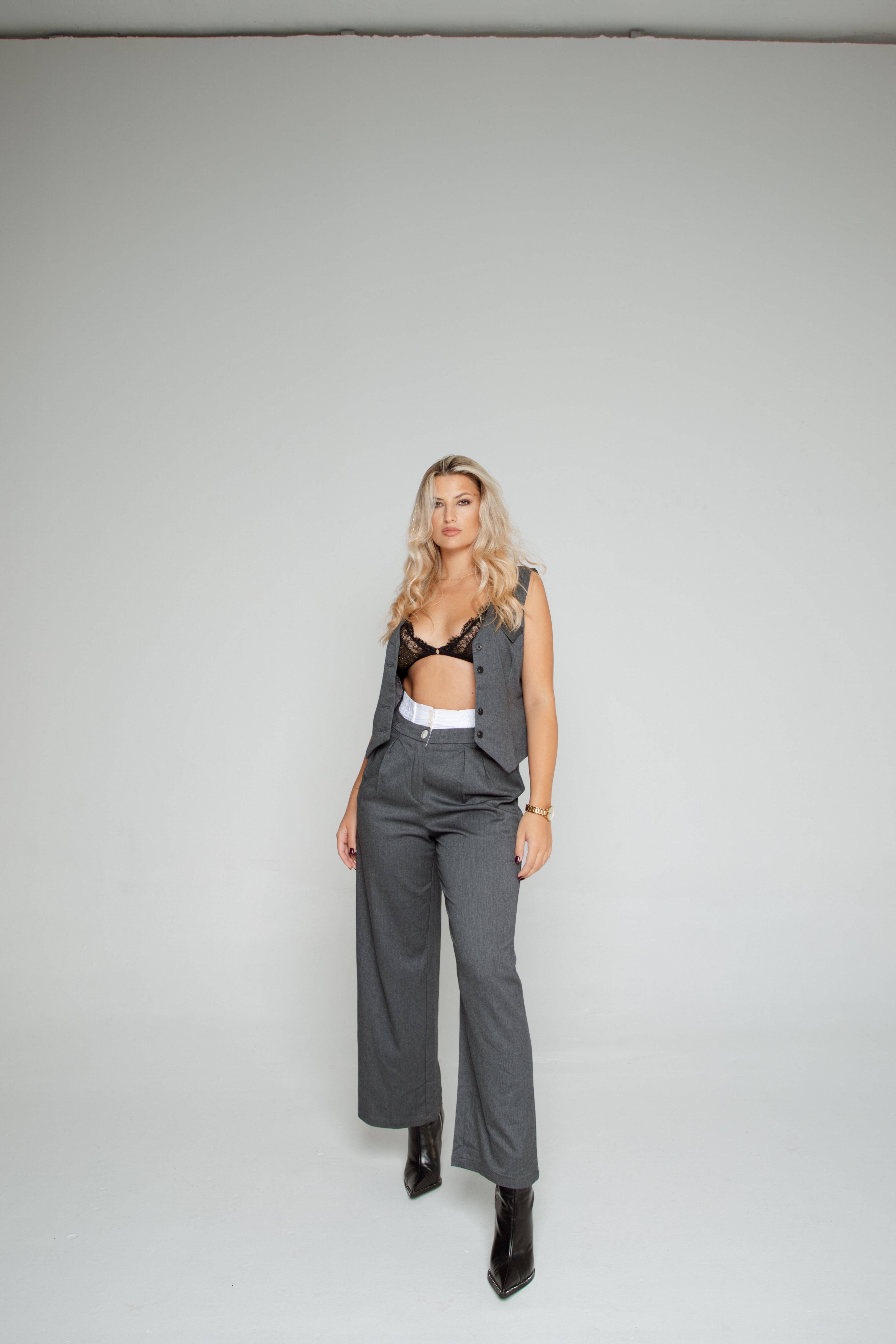 Sivo prsluk - komplet odelo