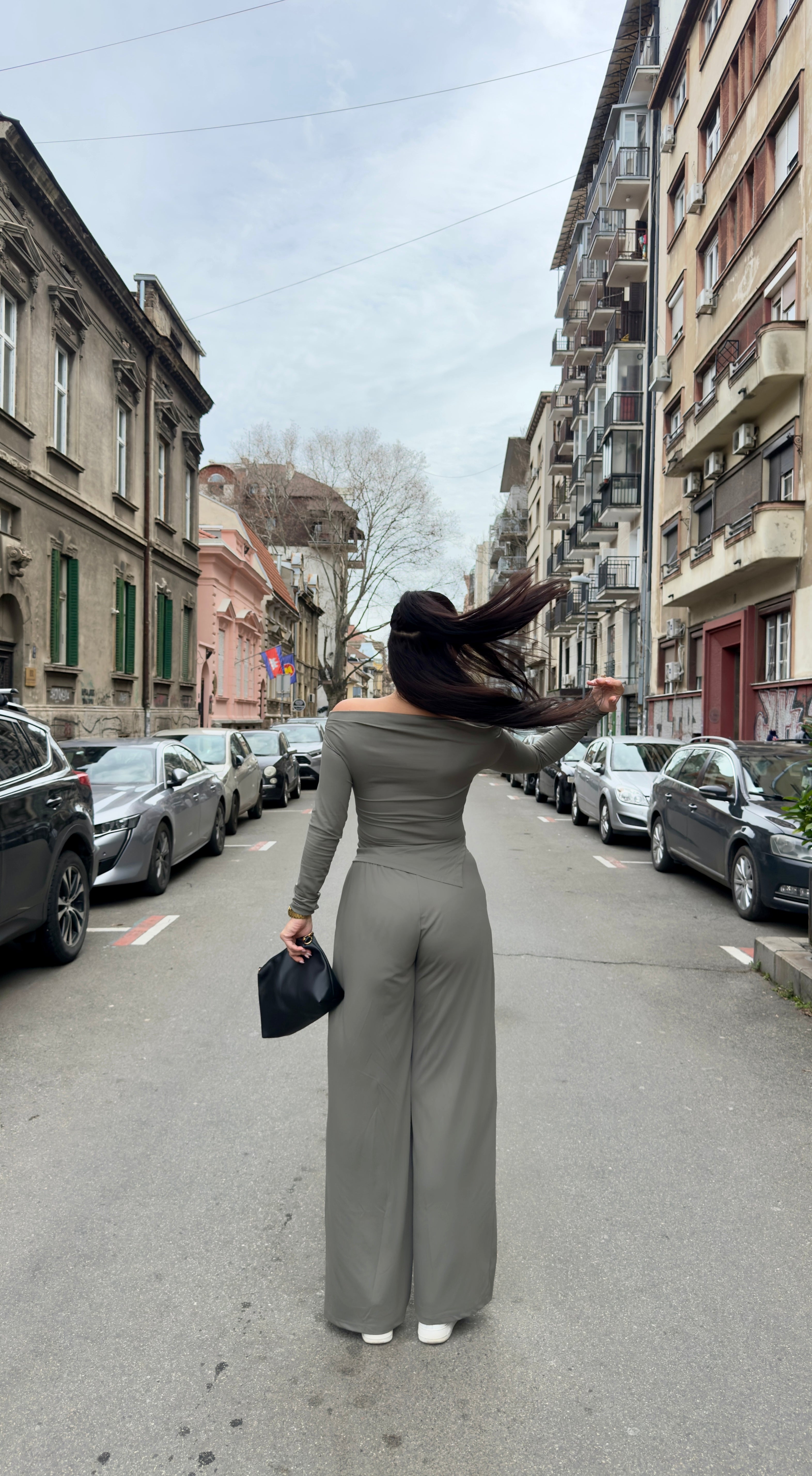 Maslinasto zeleni komplet